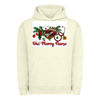 Pigment Pistachio one merry nurse Urban Hoodie - RanaPortraitStore