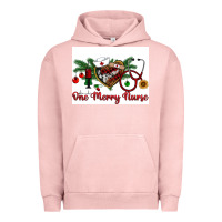 Pigment Salmon one merry nurse Urban Hoodie - RanaPortraitStore