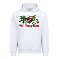 White one merry nurse Urban Hoodie - RanaPortraitStore