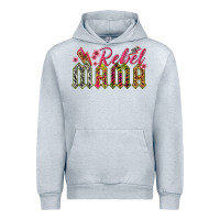 Heather Grey rebel mama Urban Hoodie - texasbilliewilder