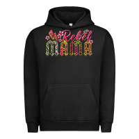 Pigment Black rebel mama Urban Hoodie - texasbilliewilder