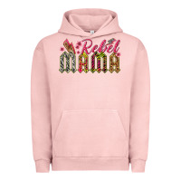 Pigment Salmon rebel mama Urban Hoodie - texasbilliewilder