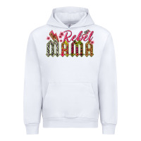 White rebel mama Urban Hoodie - texasbilliewilder