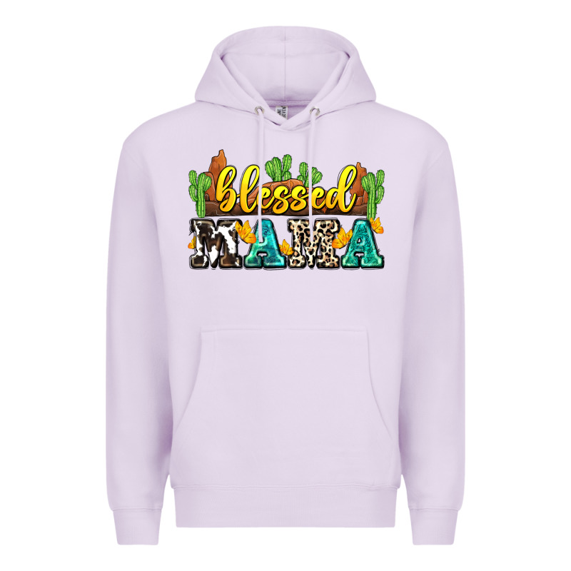 Blessed Mama Premium Hoodie by Zillion Design Studio | Teevron
