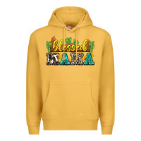 Mustard blessed mama Premium Hoodie - Zillion Design Studio