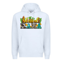 White blessed mama Premium Hoodie - Zillion Design Studio