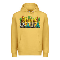 Antique Gold blessed mama Premium Hoodie - Zillion Design Studio