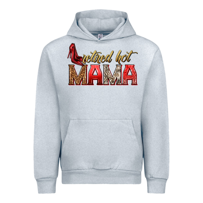 Retired Hot Mama Urban Hoodie by texasbilliewilder | Teevron