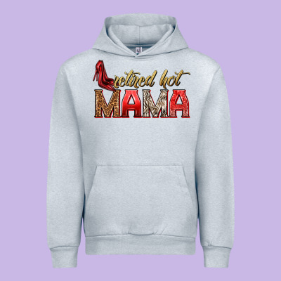 Retired Hot Mama Urban Hoodie Designed By Texasbilliewilder