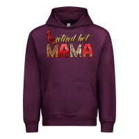 Mauve Wine retired hot mama Urban Hoodie - texasbilliewilder