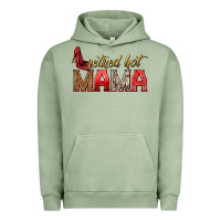Pigment Oil Green retired hot mama Urban Hoodie - texasbilliewilder
