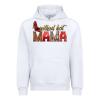White retired hot mama Urban Hoodie - texasbilliewilder