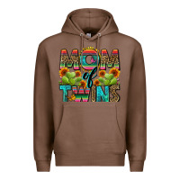 Chestnut mom of twins Premium Hoodie - Zillion Design Studio