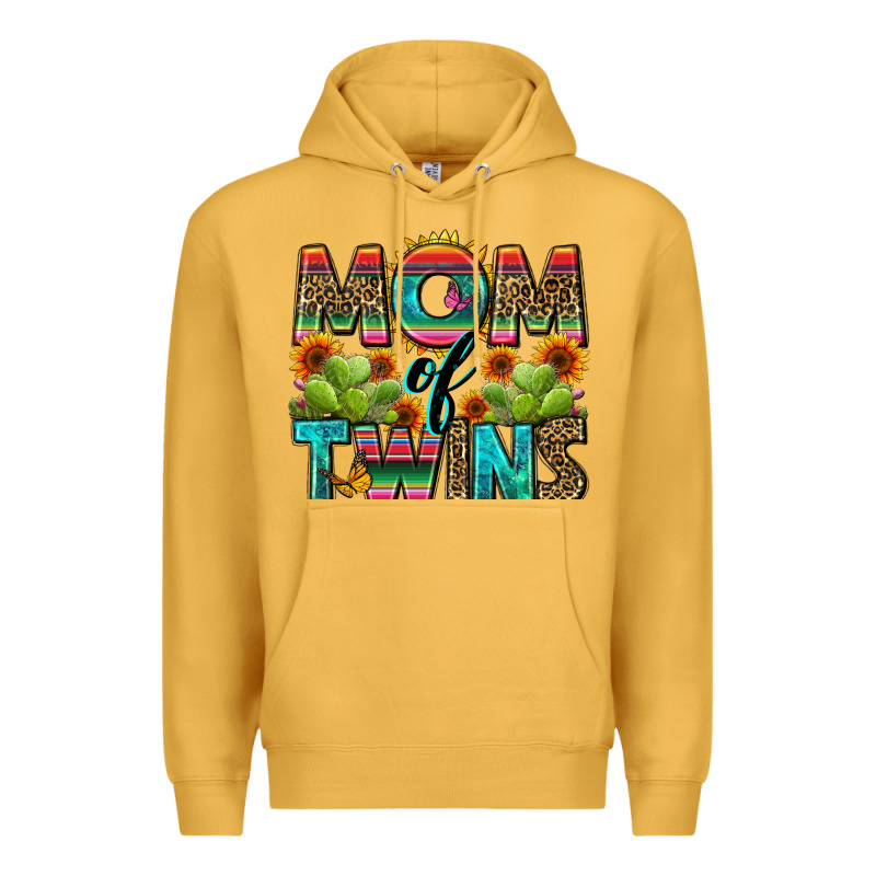 Mom Of Twins Premium Hoodie by Zillion Design Studio | Teevron