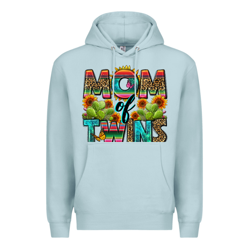Mom Of Twins Premium Hoodie by Zillion Design Studio | Teevron