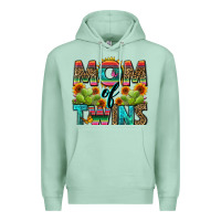 Seafoam mom of twins Premium Hoodie - Zillion Design Studio