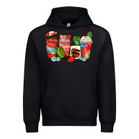 Black strawberry coffee cups Urban Hoodie - Zillion Design Studio