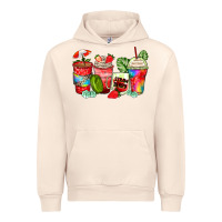 Sandshell strawberry coffee cups Urban Hoodie - Zillion Design Studio