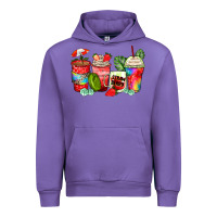 Tulip strawberry coffee cups Urban Hoodie - Zillion Design Studio