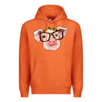Carrot sunflowers with pig Premium Hoodie - RanaPortraitStore