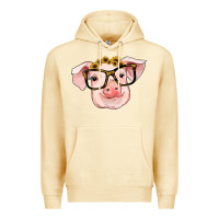 Pina Colada sunflowers with pig Premium Hoodie - RanaPortraitStore