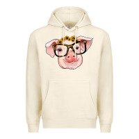 Tofu sunflowers with pig Premium Hoodie - RanaPortraitStore