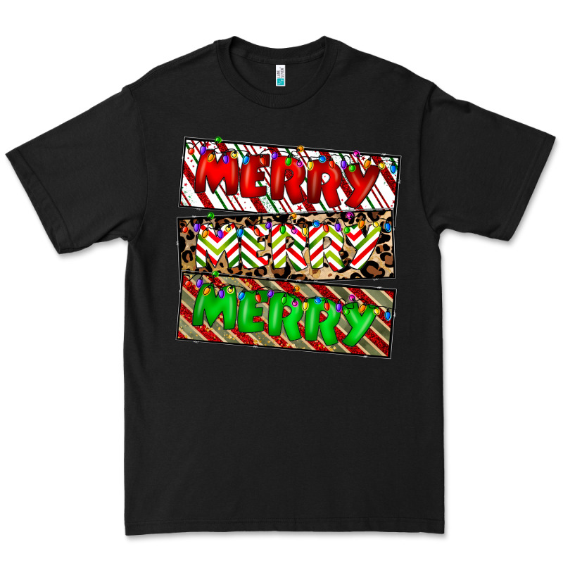 Merry Merry Merry Premium Tee by CowhideDigitalArt | Teevron