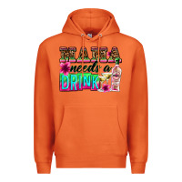 Carrot mama needs a drink Premium Hoodie - Zillion Design Studio