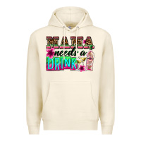 Tofu mama needs a drink Premium Hoodie - Zillion Design Studio