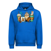 Cobalt jesus coffee cups Urban Hoodie - Zillion Design Studio