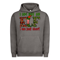 Pigment Tornado i am not an elf i am just short christmas Urban Hoodie - RanaPortraitStore