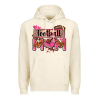 Tofu football mom with leopard Premium Hoodie - Zillion Design Studio