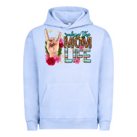 Pigment Grape Ice rockin the mom life mothers day Urban Hoodie - texasbilliewilder