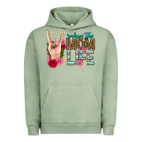 Pigment Oil Green rockin the mom life mothers day Urban Hoodie - texasbilliewilder