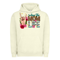 Pigment Pistachio rockin the mom life mothers day Urban Hoodie - texasbilliewilder