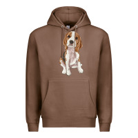 Chestnut beagle Premium Hoodie - RanaPortraitStore