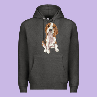Beagle Premium Hoodie Designed By Ranaportraitstore