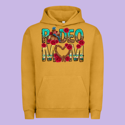 Rodeo Mom Mothers Day Urban Hoodie Designed By Texasbilliewilder