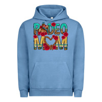 Pigment Pebble Blue rodeo mom mothers day Urban Hoodie - texasbilliewilder