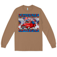 Toasted Coconut american truck 4th of july tumbler Long Sleeve Tee - BarkalooDesign