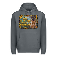 Rock life is better with a shepperd Premium Hoodie - RanaPortraitStore