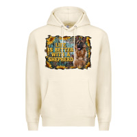 Tofu life is better with a shepperd Premium Hoodie - RanaPortraitStore