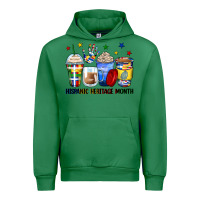 Emerald hispanic heritage month coffee cups Urban Hoodie - Zillion Design Studio