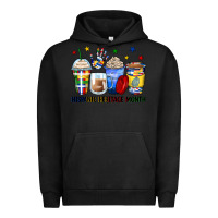 Pigment Black hispanic heritage month coffee cups Urban Hoodie - Zillion Design Studio