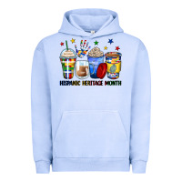 Pigment Grape Ice hispanic heritage month coffee cups Urban Hoodie - Zillion Design Studio