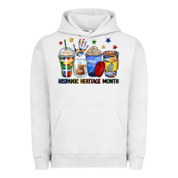 Pigment Lunar Rock hispanic heritage month coffee cups Urban Hoodie - Zillion Design Studio