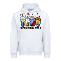 White hispanic heritage month coffee cups Urban Hoodie - Zillion Design Studio