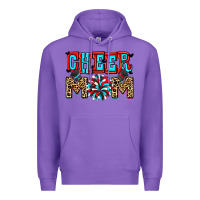 Purple Cheer mom Premium Hoodie - Zillion Design Studio