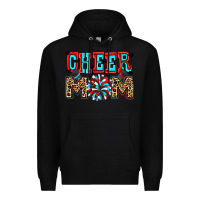 Black Cheer mom Premium Hoodie - Zillion Design Studio