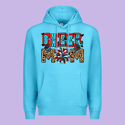 Cheer Mom Premium Hoodie Designed By Zillion Design Studio